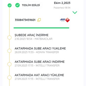 Aras Kargom'un Kayıp Olması