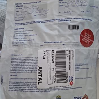 Aras Kargo Çalışanı, Yanlış Adres