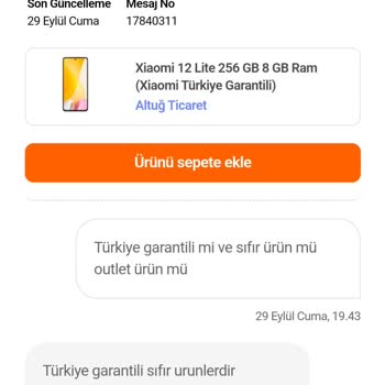 Hepsiburada Altuğ Ticaret Kullanılmış Ürün
