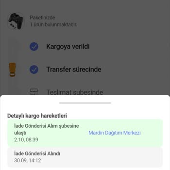Hepsijet İade Ettiğim Ürün Kaç Gündür Benim Şehrimde Gözüküyor!