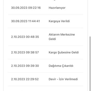 Bir Günde Kargomu Teslim Etmiyor