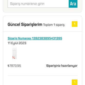 A101 Ürün Kargo Durumu Bilgisi Yok Ve Sipariş İptali Onaylanmadı
