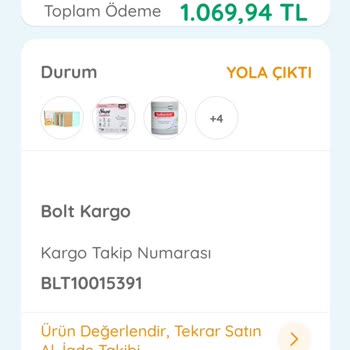 Ebebek 13 Gündür Gelmeyen Ürün