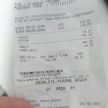 A101 Ürünü Etiket Fiyatından fazla İstedi