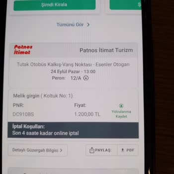 Obilet Para İadesi Yapılmadı