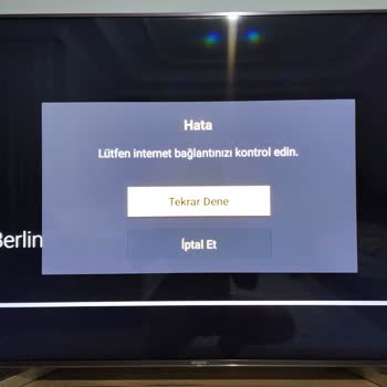 Exxen İnternet Bağlantınızı Kontrol Edin Hatası