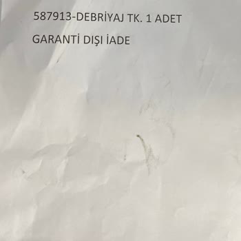 Fiat Arızalı Yedek Parçayı Yetkili Serviste Takılmadığını Öne Sürerek Ret