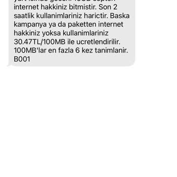 Fatura Aşımı Türk Telekom