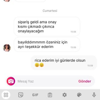 Gardrops Teslim Edilen Ürünler Kargoda Gözüküyor