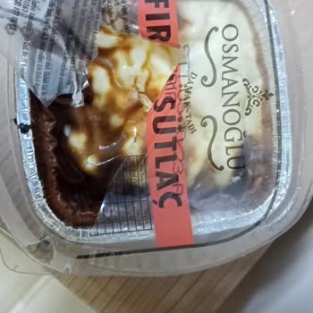 BİM'den Aldığım Osmanoğlu Markalı Sütlaç Adlı Ürünün Bozuk Çıkması