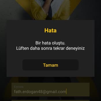 Exxen Üyeliğime Giremiyorum, Uygulama Hata Veriyor