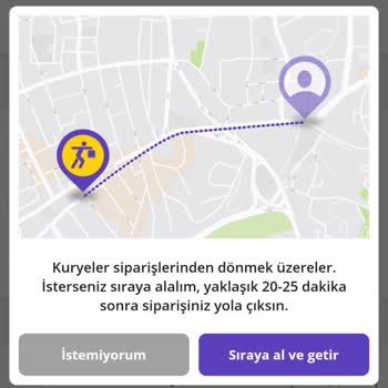 Getir Sipariş Getiremiyor, Sürekli Sıradayız!