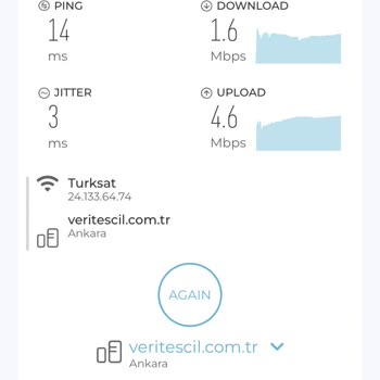 TÜRKSAT Kablo Net Hız Problemi