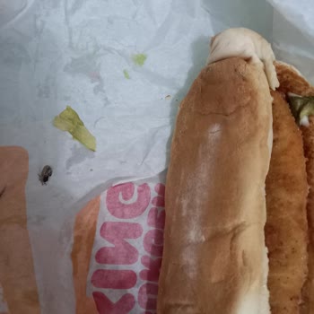 Burger King Hamburgerinde Böcek Çıktı