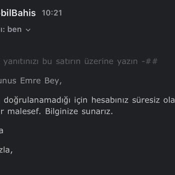 Mobilbahis Para Çekememe, Hesap Kapatma