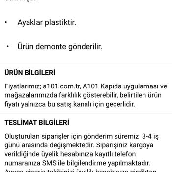 A101 Sipariş Nerede Neden İlgilenmiyorsunuz