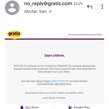 Gratis Tüm Ürünlerde %50 İndirim Sorunsalı