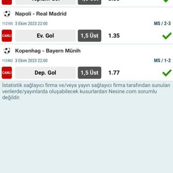 Nesine Param Tam Yatmadı