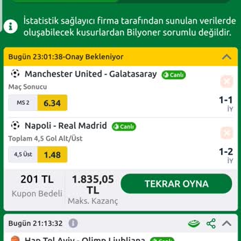 Bilyoner Onaylanmayan Kupon Aldatmacası