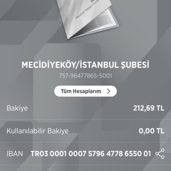 Ziraat Bankasında Kullanabilir Bakiye Sıfır Görünüyor