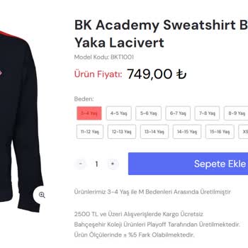 Bahçeşehir Koleji Okul Kıyafetlerinin Ederinin Üzerinde Satılması