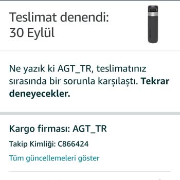 Stanley Matara Kargo Firmasi Ürünü Teslim Etmedi.