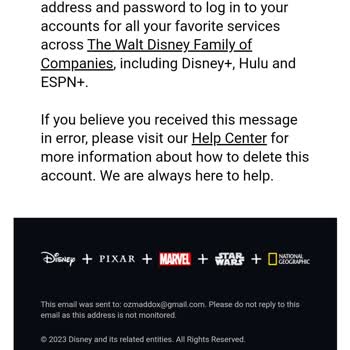 Disney+ Bilgim Dışında Gerçekleşen Üyelik