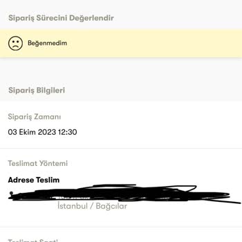 Cepte Şok Siparişi Teslim Etmeden Teslim Edildi Diyor