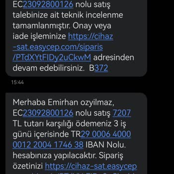 EasyCep 3 İş Günü Geçtiği Halde Ödeme Olmuyor!