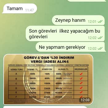 WhatsApp’ta Telegram'da Ç E T E Sah Te Kar Lı Gi