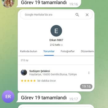 WhatsApp’ta Telegram'da Ç E T E Sah Te Kar Lı Gi