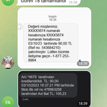 WhatsApp’ta Telegram'da Ç E T E Sah Te Kar Lı Gi