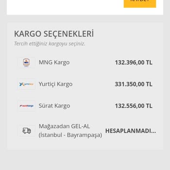 Toptanservis.com.tr Yüksek Kargo Ücreti