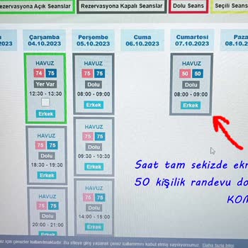 Spor İstanbul Yüzme Havuzu Dolu