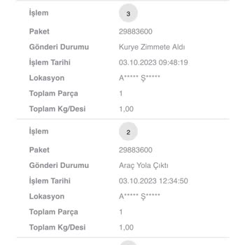 Scooty Kargomu Teslim Etmiyor!