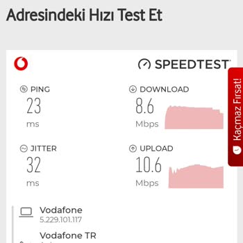 Vodafone İnternet Hızının Yavaş Olması