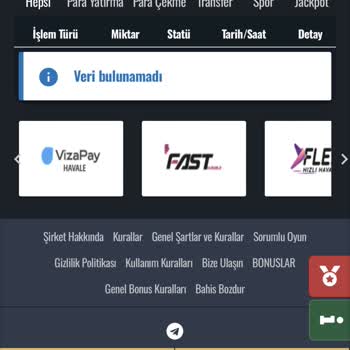 Perabet893.com Hesabıma Ödeme Gelmedi