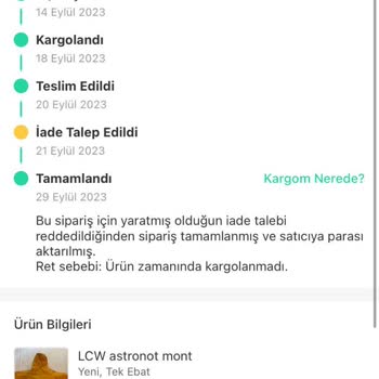 Trendyol Express Çapraz Kargo Oldu Ürünüm Ortada Yok