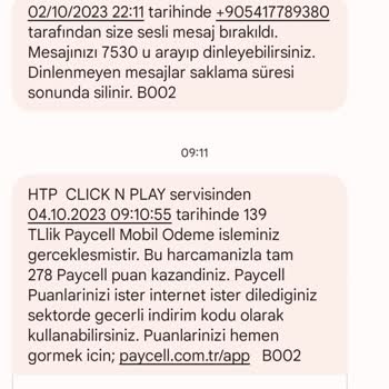 Paycell Htp Click N Play Servisi