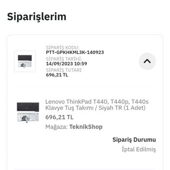 Epttavm Para İadesi Yapılmadı