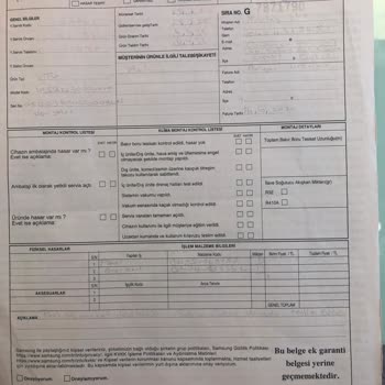 Samsung Televizyon Panel VR LED Arızası