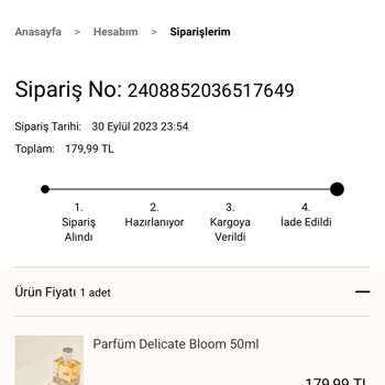 Koton Para İadesi Sorunu