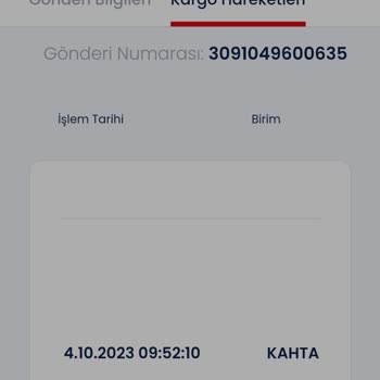 Aras Kargo Teslim Edilmeyen Kargo