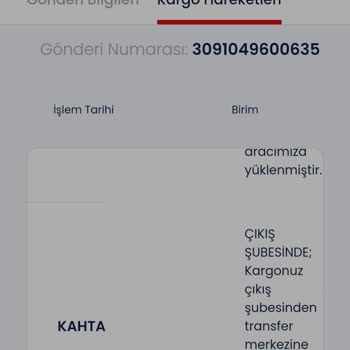 Aras Kargo Teslim Edilmeyen Kargo