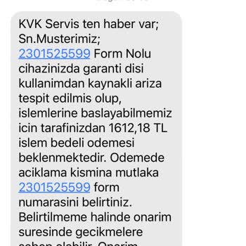 Huawei Garanti Dışı Arıza