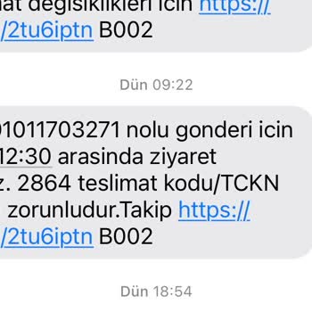 KARGOMsende Kargo Teslimat Süresi