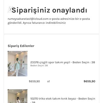 Elfida Moda Parasını Aldığı Ürünleri Göndermiyor