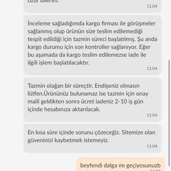 Trendyol Kargo Kaybetme, Bekletme