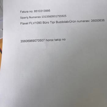 A101 Den Aldığım Buzdolabı Üç Aydır Gelmedi.