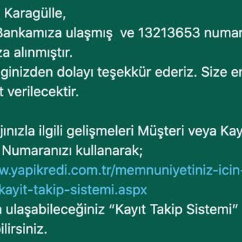 Yapı Kredi Bankası ATM'nin İade Etmediği Para